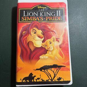 Disney VHS Lion King II: Simba’s Pride (1998) 8804-1First Pressing